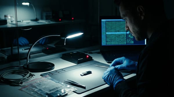 Análise Forense de Pen Drive e Dispositivos USB